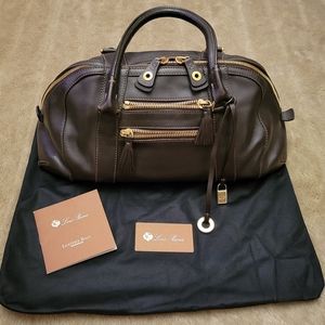 Loro Piana Montreal Large Doctors Bag with Original Branded Charms and cards